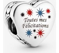 Pandora Charm Coeur Toutes mes felicitations one size