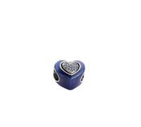 Pandora - Charm Cœur Bleu Rotatif - Femme - Accessoires - Bleu - Taille: ONE Size