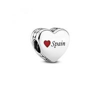 Pandora Charm Cœur Espagne 792015_E033 Argent Femme