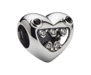 Pandora - Charm Cœur "Les Petits Monstres de Maman" - Femme - Accessoires - Gris - Taille: ONE Size