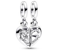 PANDORA Charm Cœur Séparable Maman & Fille 792643C01