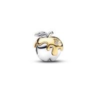 Pandora Charm Disney 764384C01 Pomme empoisonnée Argent 925 plaqué or 14 carats diamant 0,012 ct