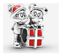 Pandora Charm Disney Cadeau de Mickey et Minnie one size