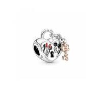 Pandora Charm 780109C01 Cadenas Mickey et Minnie