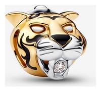 Pandora Charm Disney Princesse Jasmine Tigre Rajah et Diamant de Synthèse one size