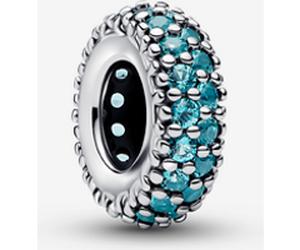 Pandora Charm Espaceur Pierres Bleu Glacier one size