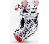 Pandora Charm Festif Souris & Chaussette one size