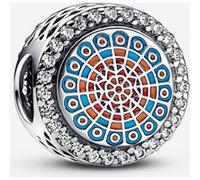 Pandora Charm Gravable Rosace de Cathédrale