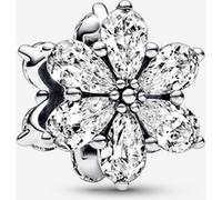 Pandora Charm Timeless Herbier scintillant, argent sterling, zircones cubiques transparentes