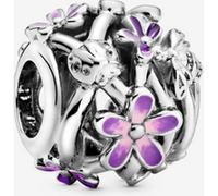 Pandora Charm Marguerite Violette Ajouré one size