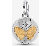 Pandora Charm Médaillon Papillon Bimatière one size