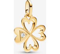 Pandora Charm Médaillon Trèfle à Quatre Feuilles Cœur Pandora ME one size