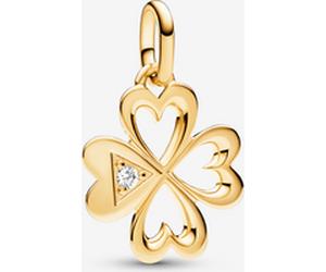 Pandora Charm Médaillon Trèfle à Quatre Feuilles Cœur Pandora ME one size