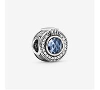 PANDORA Charm O Couronné Bleu Scintillant 799058C01