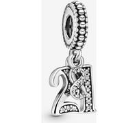 Pandora Charm Pendant 21ème Anniversaire one size