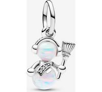 Pandora Charm Pendant Bonhomme de Neige Opalescent one size