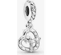 Pandora Charm pendant Bretzel en argent sterling