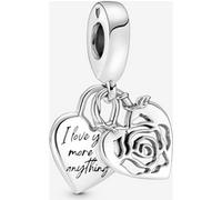 Pandora Charm Pendant Cadenas Cœur Rose