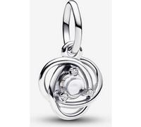Pandora Charm Pendant Cercle Éternité Incolore one size
