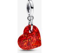 Pandora Charm Pendant Cœur Rouge Opalescent one size