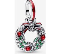 Pandora Charm Pendant Double Couronne de Noël one size