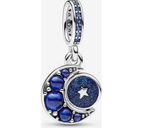 Pandora Charm Pendant Rotatif Lune Scintillante one size