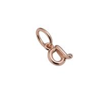 Pandora - Charm Pendent Lettre A Script Alphabet - Femme - Accessoires - Rose - Taille: ONE Size