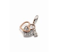 Pandora Charm Pendant Double Cadenas Cœur one size
