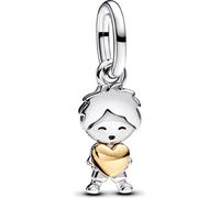 Pandora Charm pendentif femme Happy Boy argent sterling 763602C00