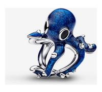 Pandora Charm Poulpe Bleu one size