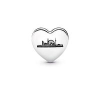 Pandora Charm Silhouette et Endroits en argent sterling