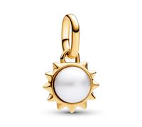 PANDORA Charm Soleil Avec Perle Couleur Or 763035C01