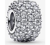 Pandora Charm Triple Rang Pavé Scintillant one size