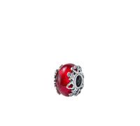 Pandora Pendentif Magie de Noël Verre de Murano Argent 925 Taille unique