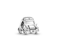Pandora Charm Voiture en argent sterling avec émail rouge