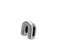 Pandora - Charme à clip Lettre U Reflexions - Femme - Accessoires - Gris - Taille: ONE Size