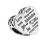 Pandora - Charme Cœur Célébration - Femme - Accessoires - Gris - Taille: ONE Size