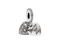 Pandora - Charme Cœur d'Hiver - Femme - Accessoires - Gris - Taille: ONE Size