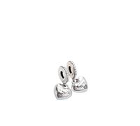 Pandora - Charme Cœur Mère & Fille - Femme - Accessoires - Blanc - Taille: ONE Size