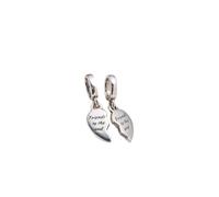 Pandora - Charme Cœur Sépare pour Amies - Femme - Accessoires - Blanc - Taille: ONE Size