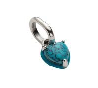 Pandora - Charme Cœur Turquoise Mini Pendant - Femme - Accessoires - Bleu - Taille: ONE Size