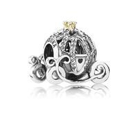 Pandora - Charme de la Carrosse de Cendrillon - Femme - Accessoires - Gris - Taille: ONE Size