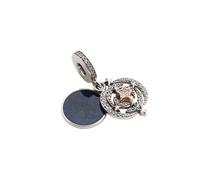 Pandora - Charme double pendant Étoile Filante Bicolore - Femme - Accessoires - Multicolore - Taille: ONE Size
