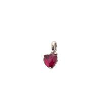 Pandora - Charme Mini Cœur Brisé Pendant - Femme - Accessoires - Rouge - Taille: ONE Size