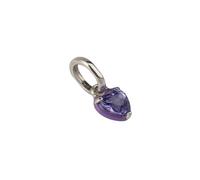 Pandora - Charme Mini Pendant Chakra Cœur - Femme - Accessoires - Violet - Taille: ONE Size