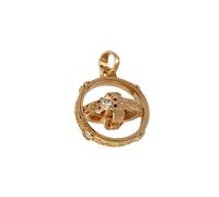 Pandora - Charme Pendentif Astrolabe Rotatif - Femme - Accessoires - Jaune - Taille: ONE Size