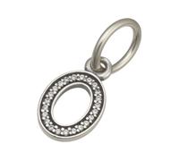 Pandora - Charme Pendentif Lettre O - Femme - Accessoires - Gris - Taille: ONE Size