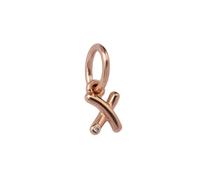 Pandora - Charme Pendentif Lettre X Script Alphabet - Femme - Accessoires - Rose - Taille: ONE Size