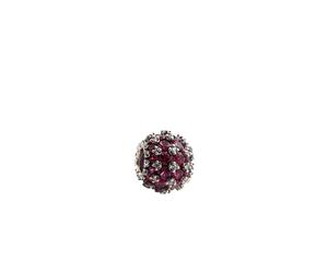 Pandora - Charme Rond Pavé Scintillant - Femme - Accessoires - Rose - Taille: ONE Size