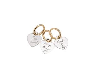 Pandora - Charme Triple Sépare à Breloques d'Amitié Bicolore - Femme - Accessoires - Multicolore - Taille: ONE Size